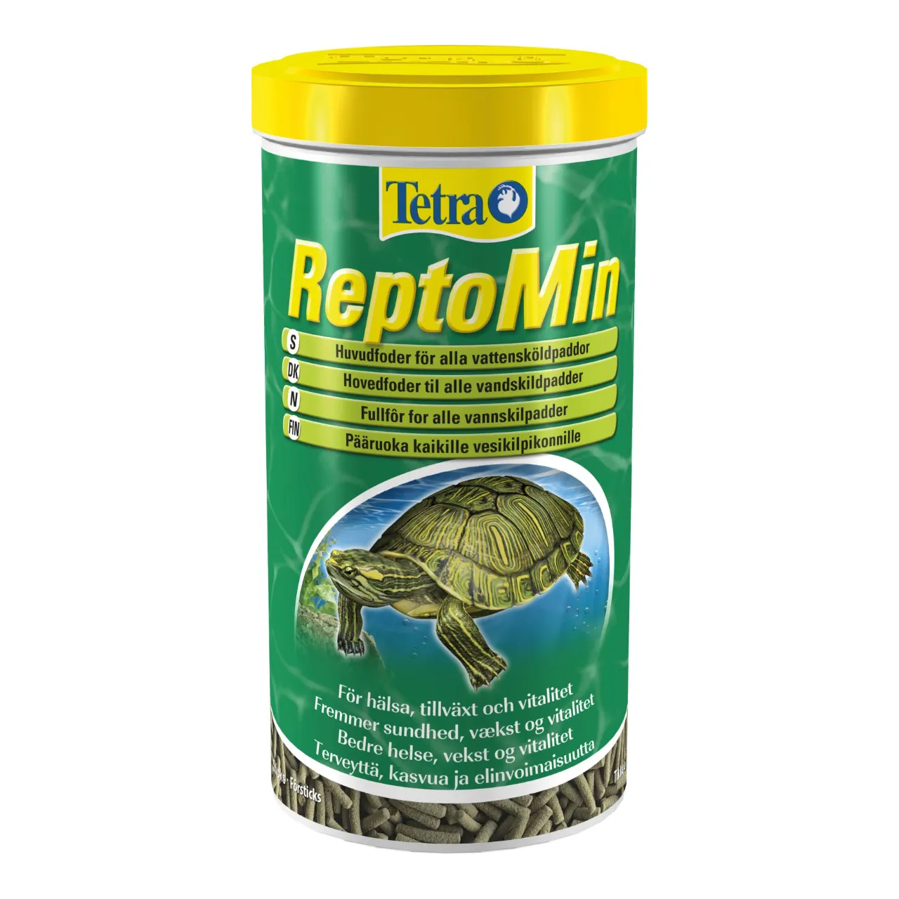 Reptomin Sticks - Sundt og naturligt foder til vandskildpadder